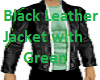 Black Leather G Jacket