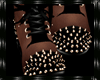 (x) PVC Spiked Boots