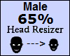 Head Scaler 65% Male