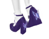 Purple Butterfly Shoes