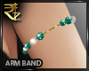 RA: Teal Queen Armband