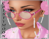 *CM*LEOPARD GLASSES - PK