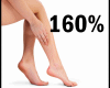 C► Legs 160%