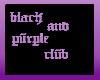 black and purple club