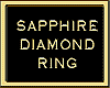 SAPPHIRE DIAMOND RING