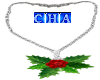 Cha`Christmas Necklace