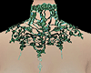 Emerald Lace Chocker