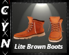 Lite Brown Boots