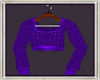 CF*Purple Winter Sweater