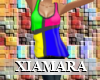 [X] Colorblock Long Tank