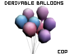 Balloons as furniture