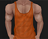 Orange Mesh Tank Top 2 M