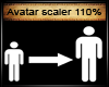 [ML] Avatar scaler 110 %