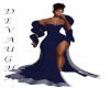 ELEGANCE NAVY BL GOWN