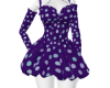 Purple dot skirt