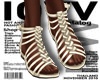 Iv-Cream Sandals 