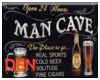 Man Cave Poster