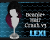 Beanie+Hair Crash v3