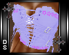 DS lavender star corset
