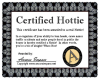 Certified Hottie Award
