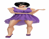 969 Purple Tail Dress