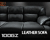 |gz| leather sofa couch