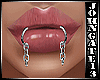 Chains Lips Piercings