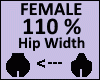 Hip Scaler 110% Female