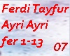 Ferdi Tayfur Ayri Ayri