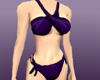 Purple cross swimsuit