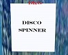 BKG Disco Spinner Sign