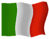 stiker bandiera italiana