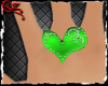 [bz] Heart Ring - Green