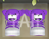 Y|Purple Bear sneakers