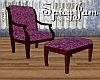Antique Chair w/Ottoman4