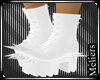 Spike Boots White