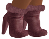 Winter Holiday Rose Boot