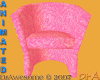 Animated Pink Cafe Chair