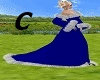 Gown Dress Blue