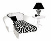 Zebra Cuddle Couch