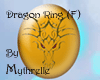 Gold Dragon Ring (F)