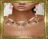 A9 Pink Dmnd Jewelry Set