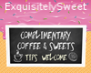 Coffee & Sweets Sign