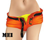 [MEI] Orange Hot Pants
