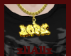 [A] Gld Dope Necklace