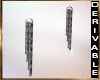 Tango silver earring