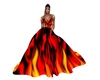 Hot Flame Gown