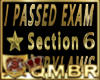 QMBR I Passed Section 6