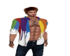 gay pride open shirt