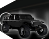 T Animated Black Jeep XL